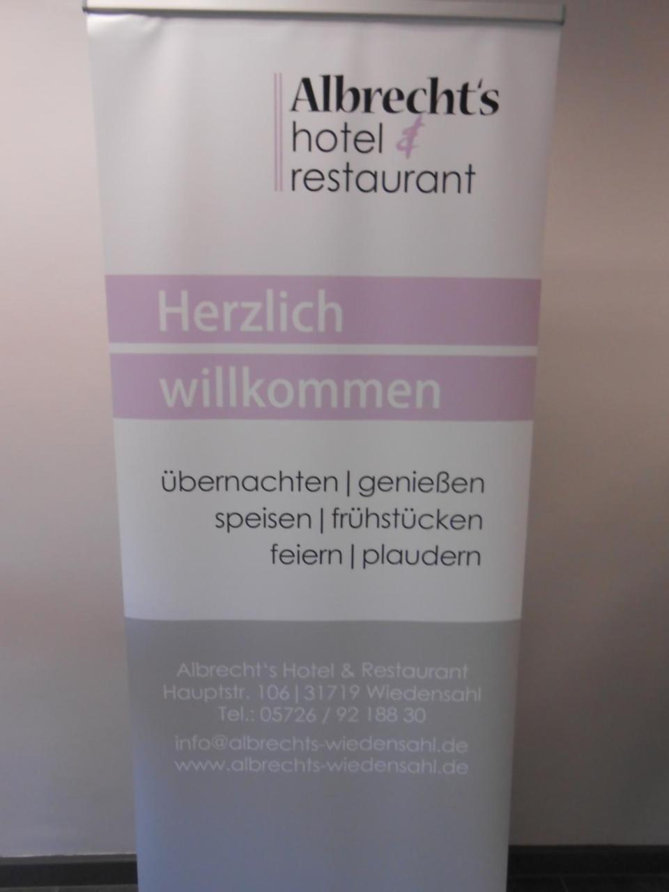 Albrecht'S Hotel & Restaurant Gmbh Wiedensahl ภายนอก รูปภาพ